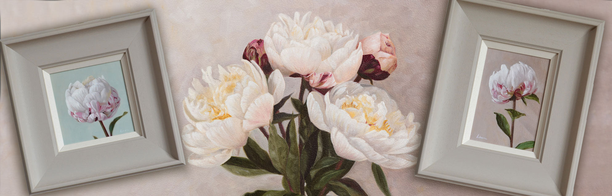 Peony Paintings: Capturing Beautiful Peonies in Oils