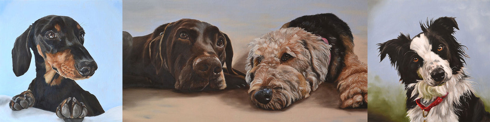 The fine art of painting 2024 dog portraits