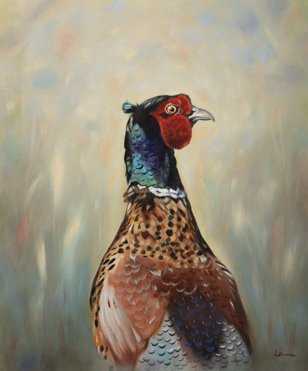 Frodo Pheasant Oil Painting