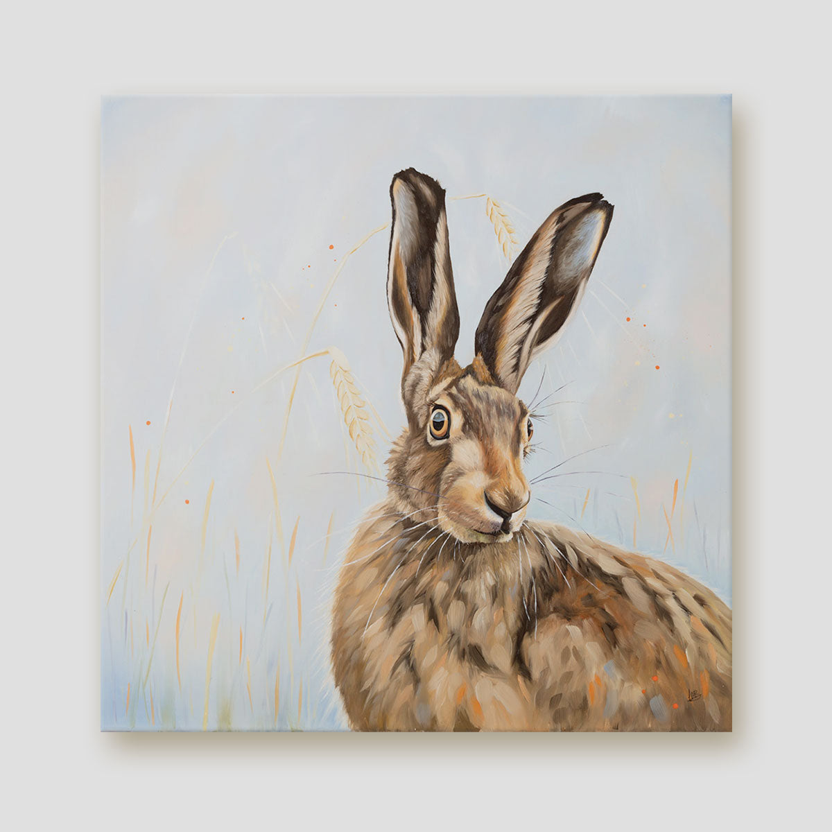 Hare canvas art
