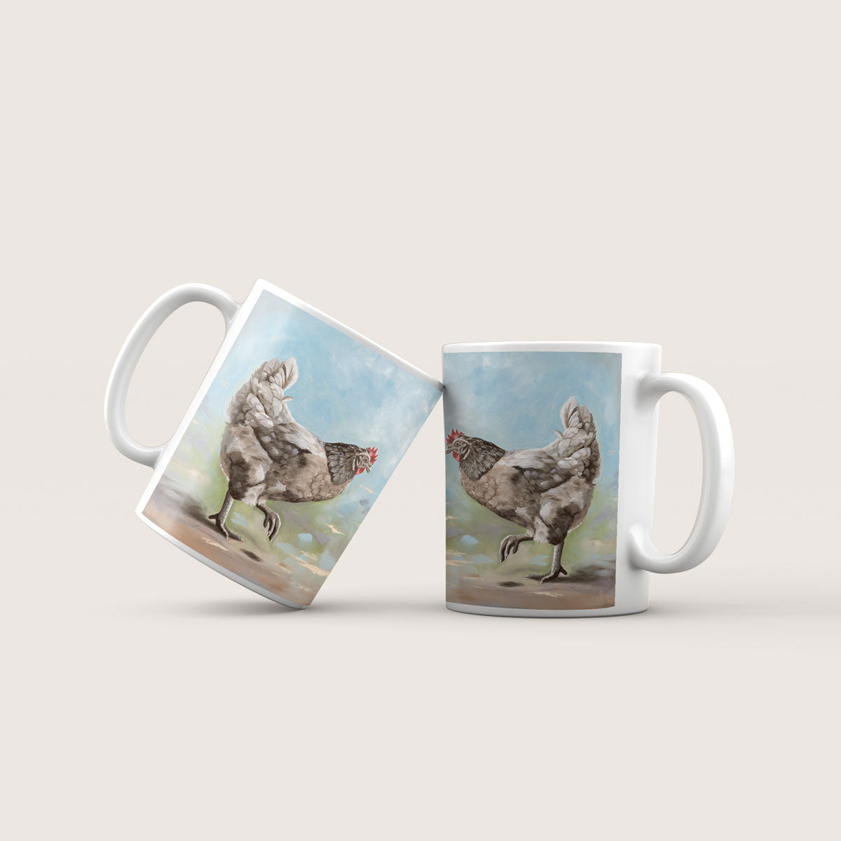 Bluebelle Chicken Ceramic Mug