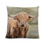 Highland cow cushion