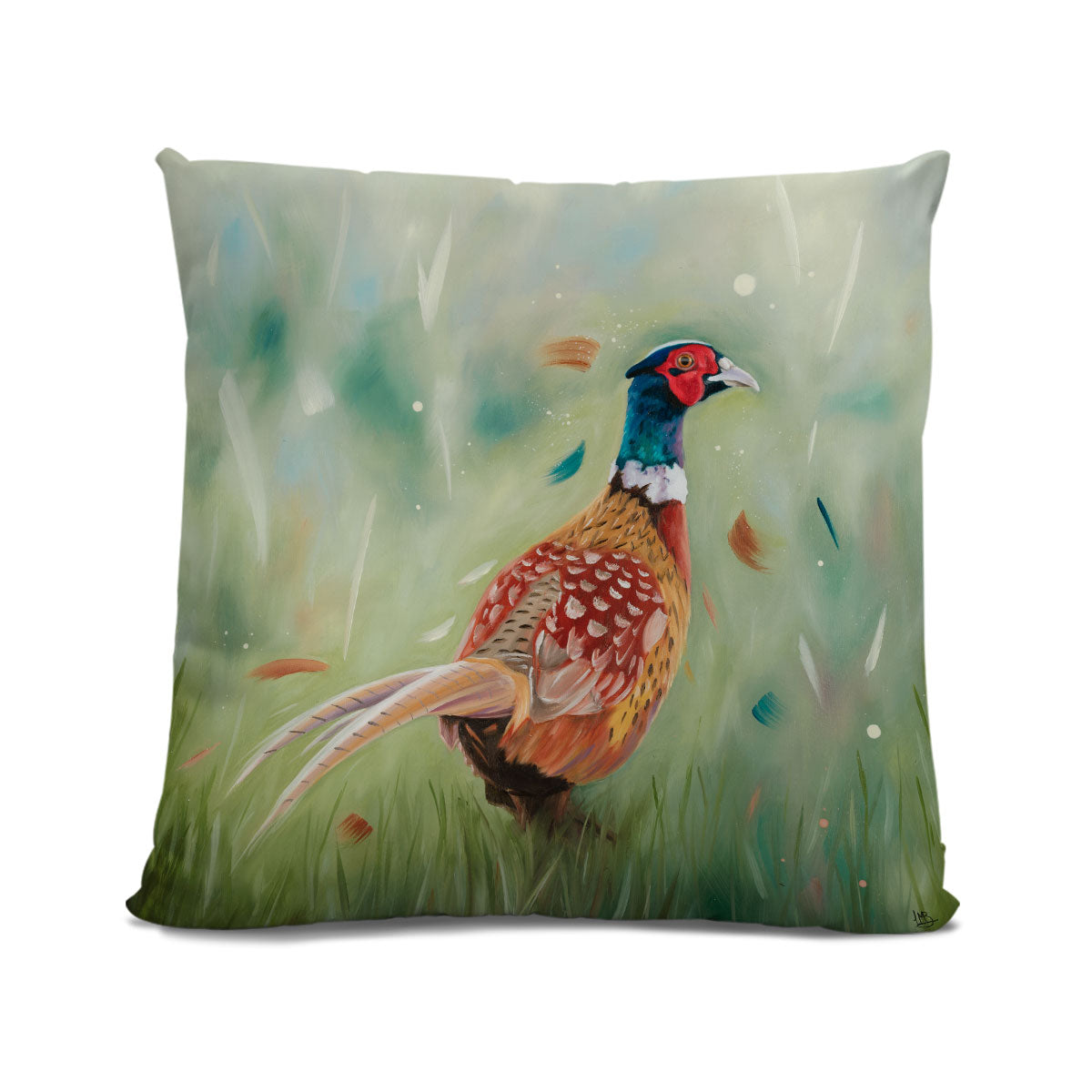 Dapper Pheasant Cushion