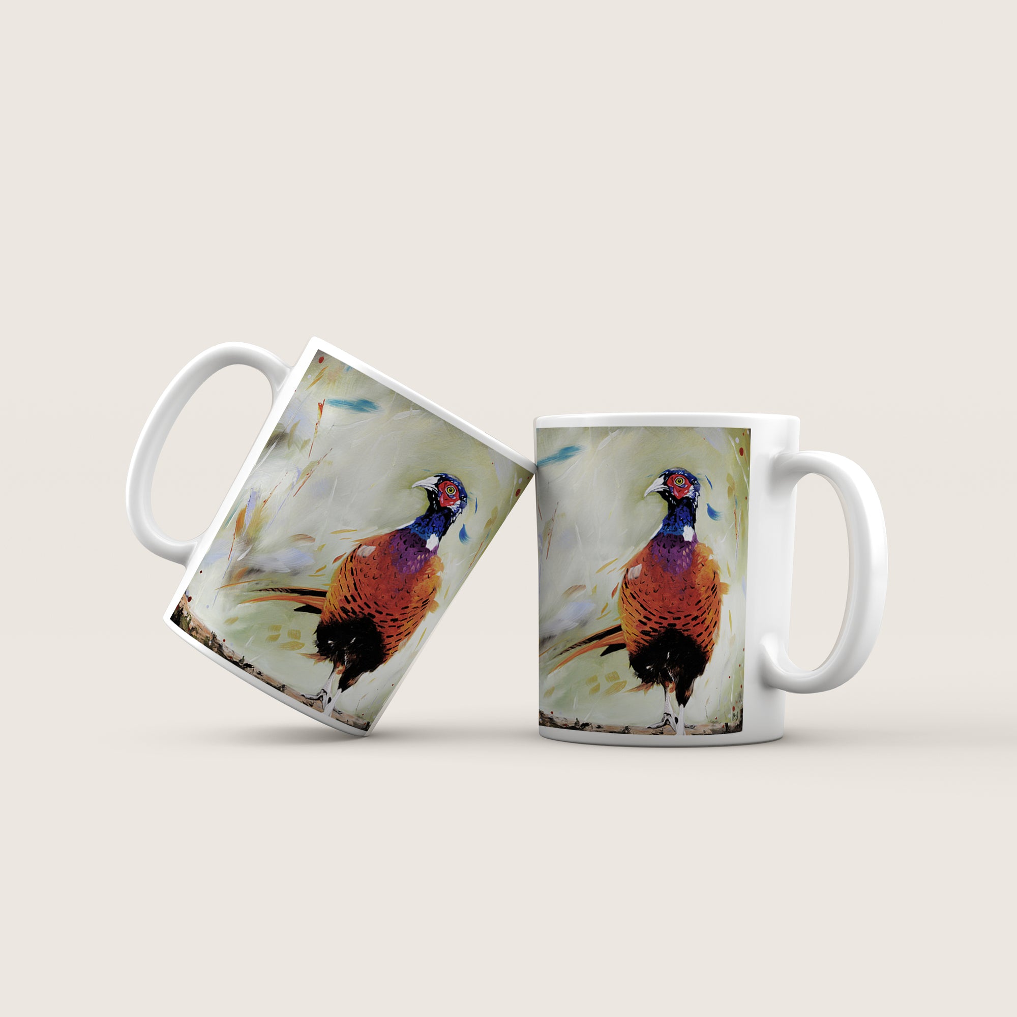 Pheasant mug