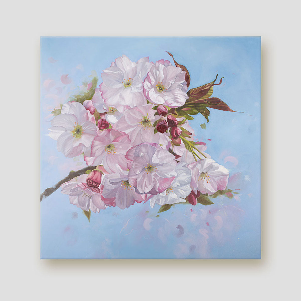 Cherry blossom canvas