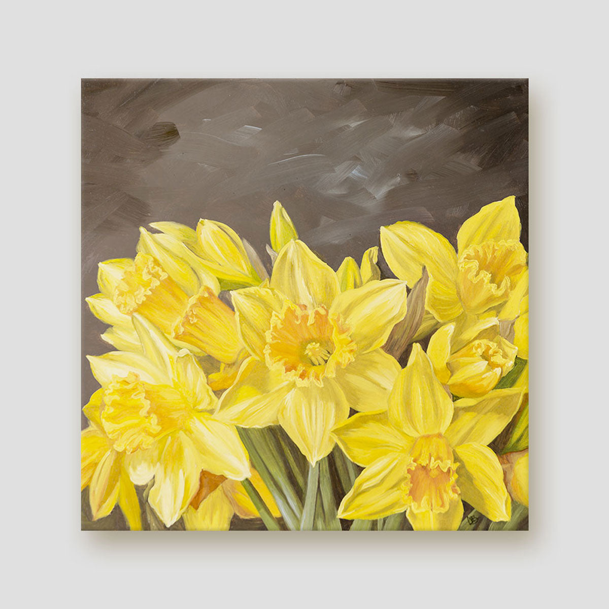 Spring Choir Daffodils canvas