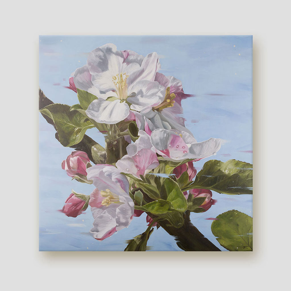 Apple blossom canvas - The Promise