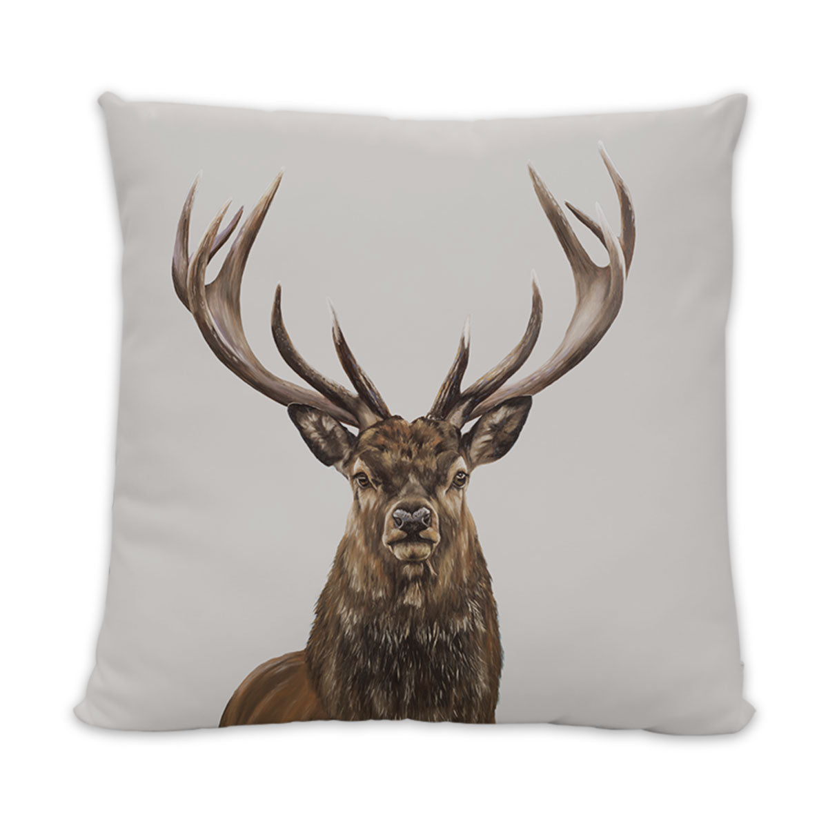 Stag Cushion - Light