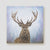 The Protector stag canvas