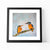 Framed kingfishers print