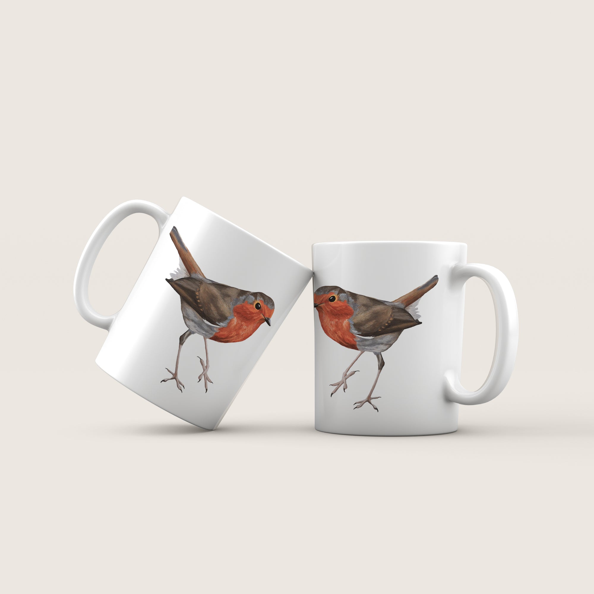 Robin - 'On The Move' Ceramic Mug
